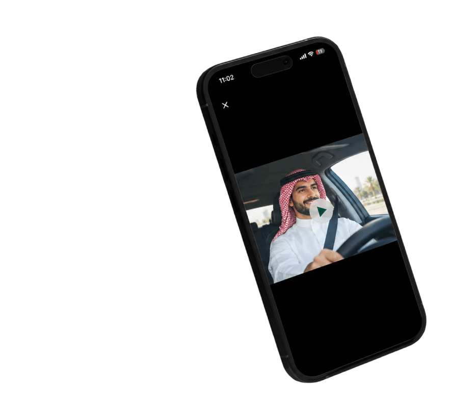 تطبيق رؤيه للهواتف المحمولة يعرض لقطات الحدث لمراجعتها